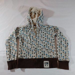 Roxy Hoodie Heart Print